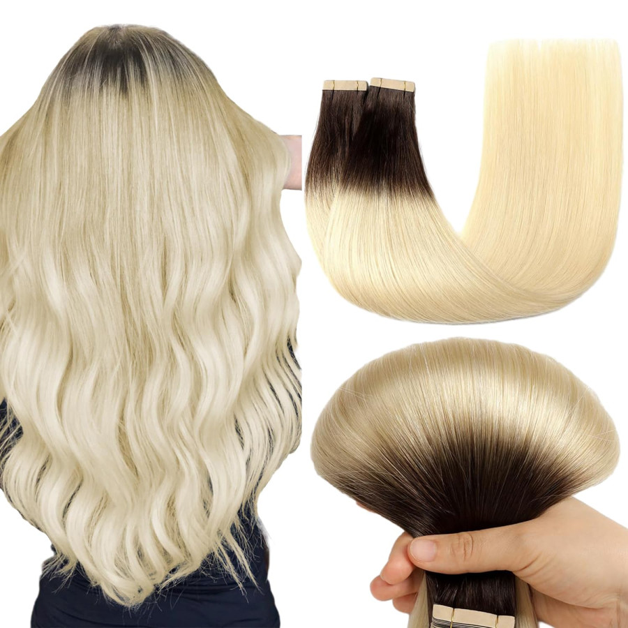 Extensii Tape IN White Platinum #4 #60